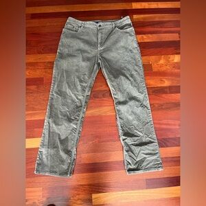 The North Face Men's Greyish Brown Corduroy Pants Sz 36x30